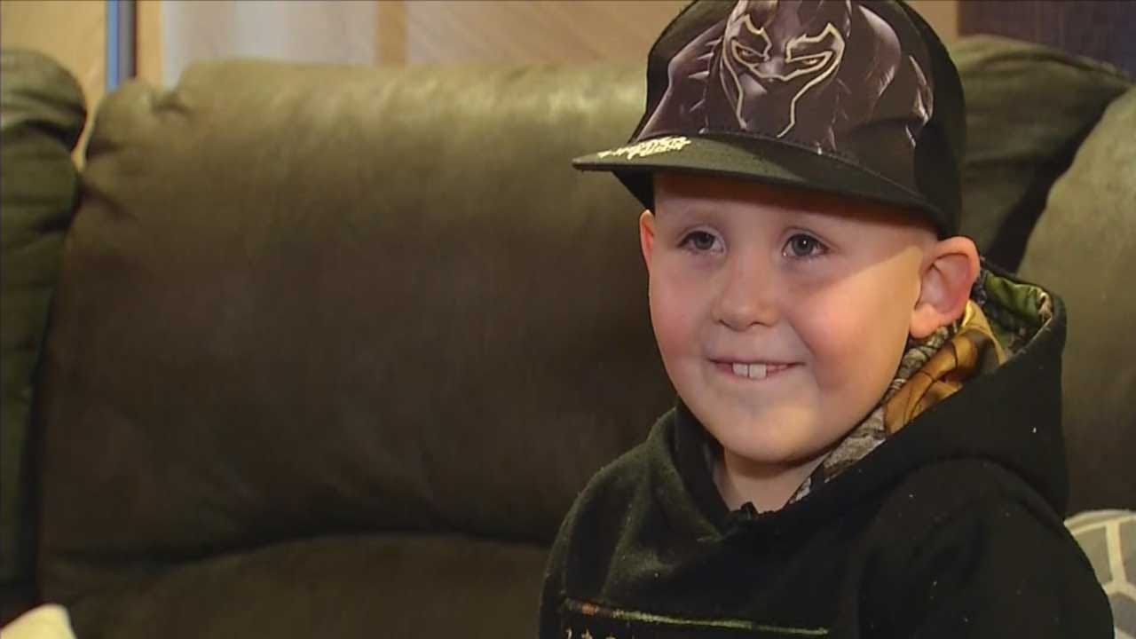 Community Comes Together For 8-Year-Old Beckham County Boy With Brain Cancer