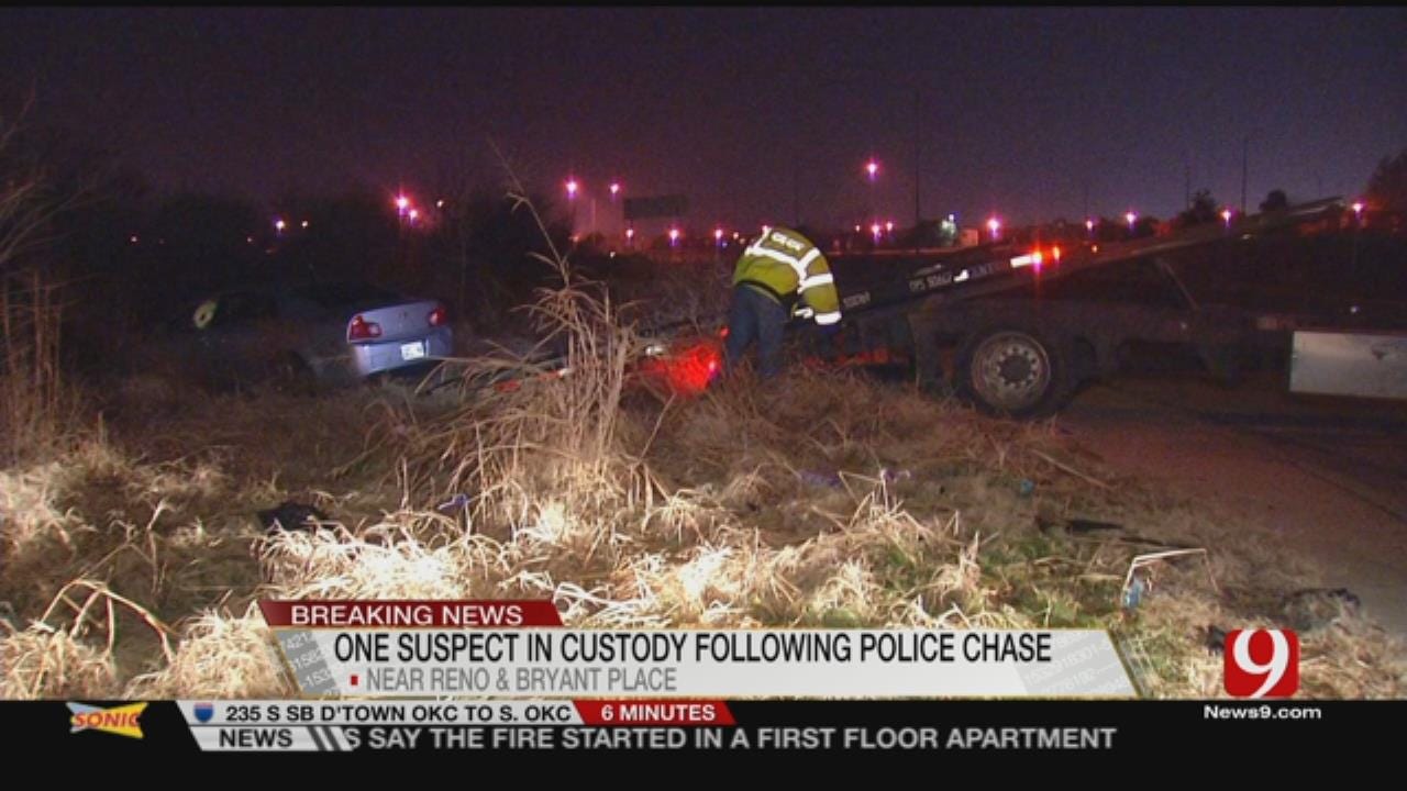 1 In Custody Following High Speed Chase In OKC