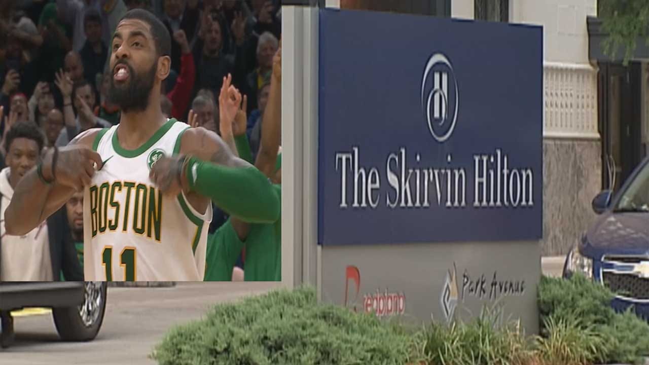 Kyrie Irving Reportedly To Star In, Produce Horror Movie Based On 'Haunted' OKC Hotel