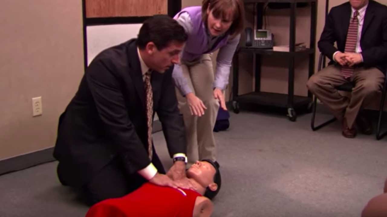 Man Saves Woman's Life Using CPR Technique He Learned From 'The Office'