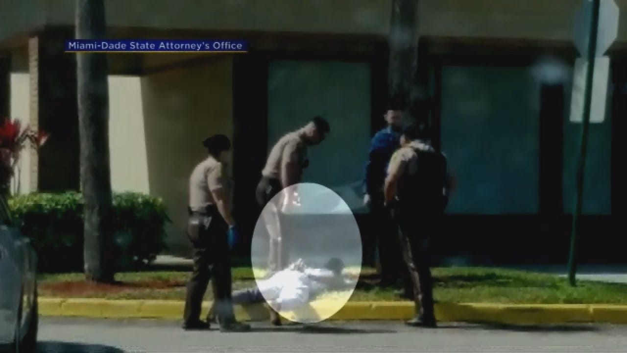 Caught On Camera: Video Shows Police Sergeant Kicking Handcuffed Suspect