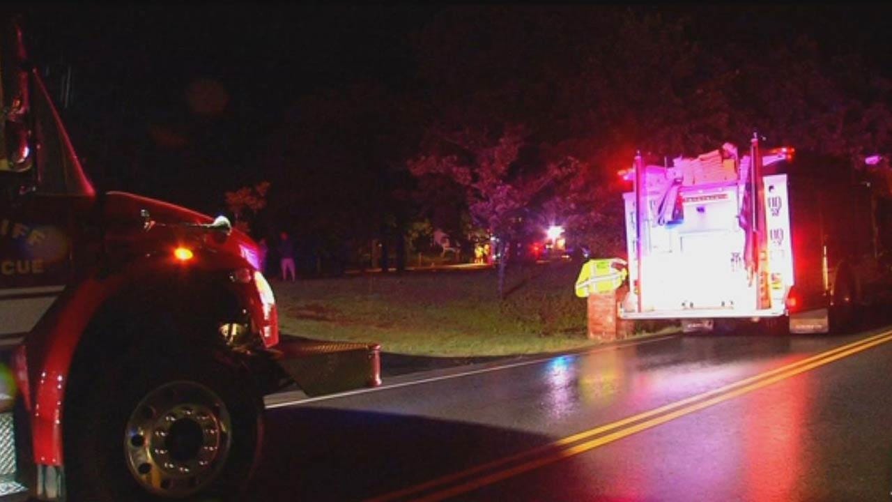 Firefighters Say Lightning Strike May Have Caused Edmond House Fire
