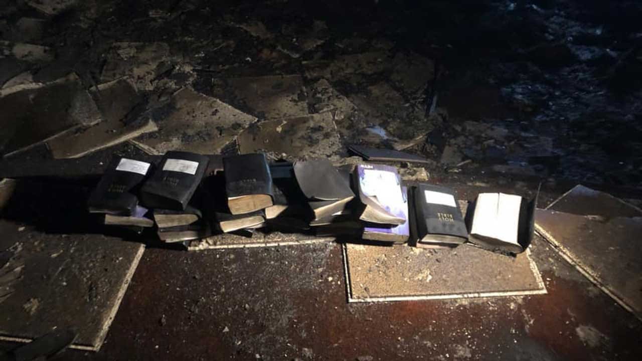 Devastating Church Fire Doesn't Burn A Single Bible