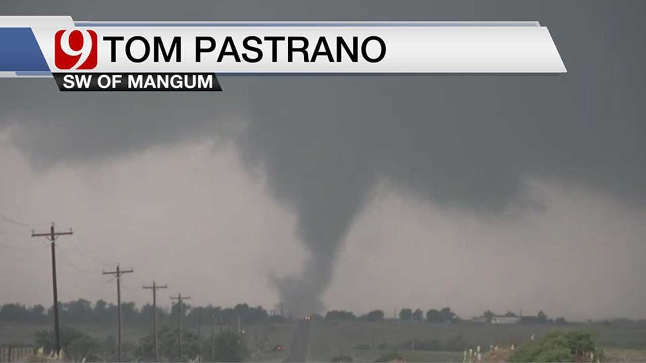 National Weather Service Rates Mangum, Dale Tornadoes As EF2 Tornadoes