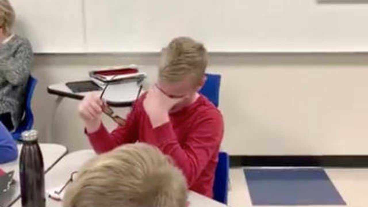 WATCH: Emotional Moment As Colorblind Student Sees Color For First Time