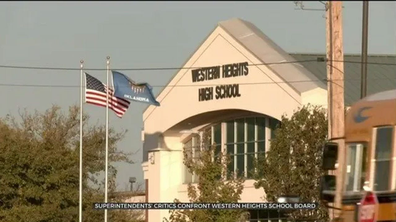 Superintendents' Critics Confront Western Heights School Board Superintendents' Critics Confront Western Heights School Board
