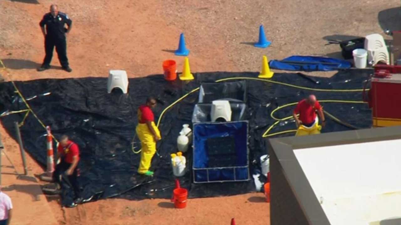 Norman Officials Respond To Chlorine Leak At Water Treatment Facility