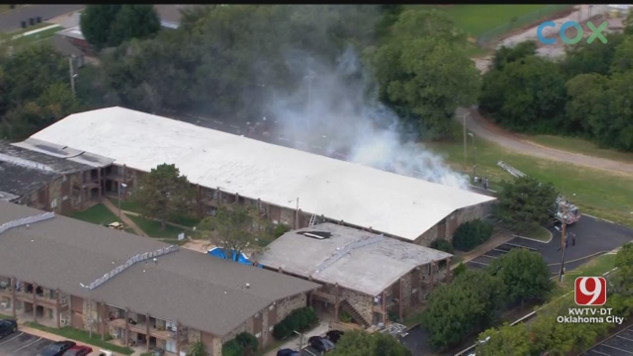 Apartment Fire Reported In SW OKC