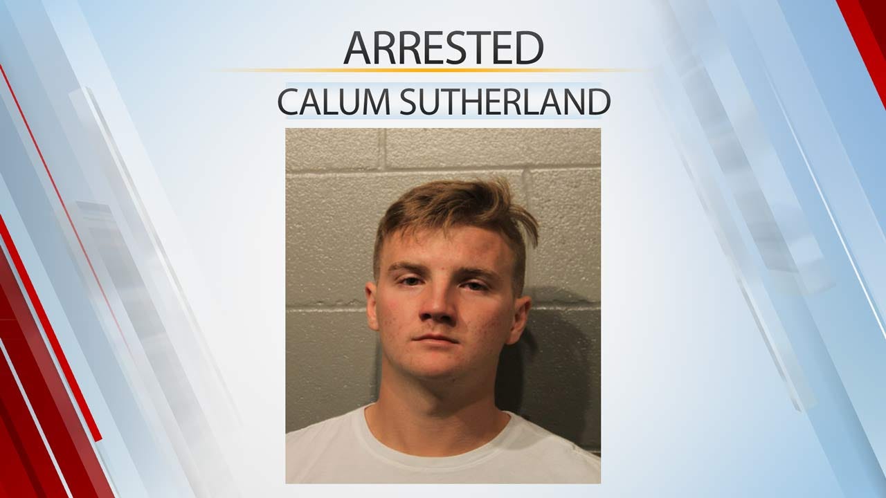 Reports OU Football Player Calum Sutherland Arrested