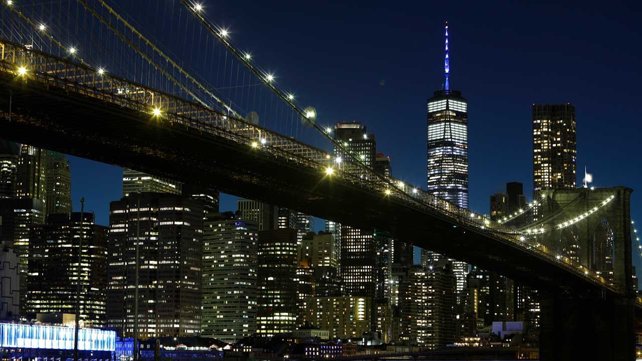 'Giant Hug': Structures Nationwide Light Up In Bright Blue To Thank Pandemic Front Line Workers
