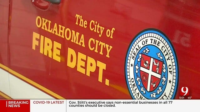 OKC Fire Department Reports Seven Firefighters Tested Negative For Coronavirus (COVID-19)