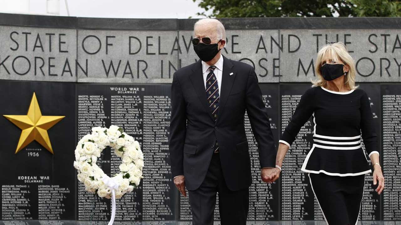 Joe & Jill Biden Memorial Day 2020