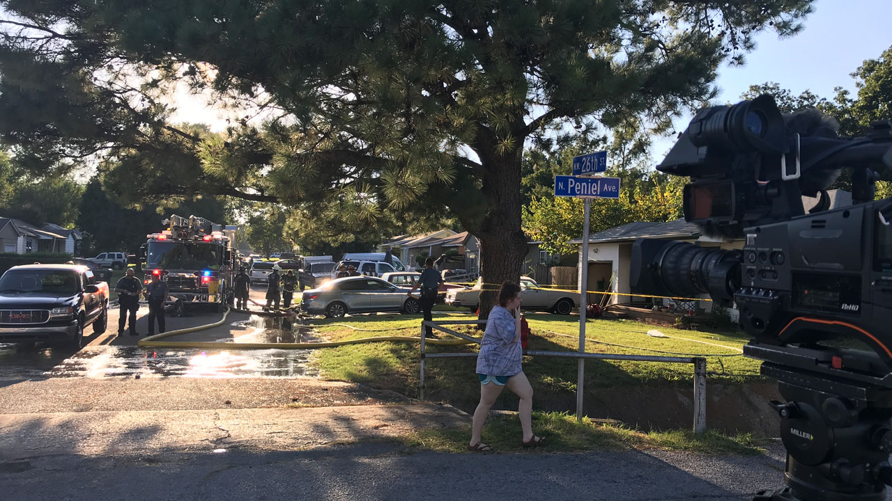 Multiple People Rescued Inside House Fire In Bethany