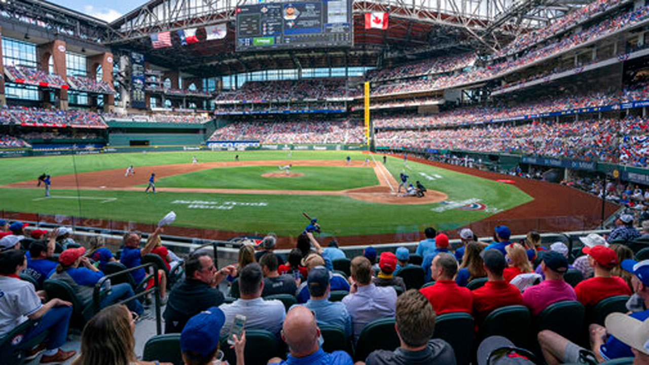 Texas Rangers Open Ballpark To FullCapacity Crowd For Home Opener Vs