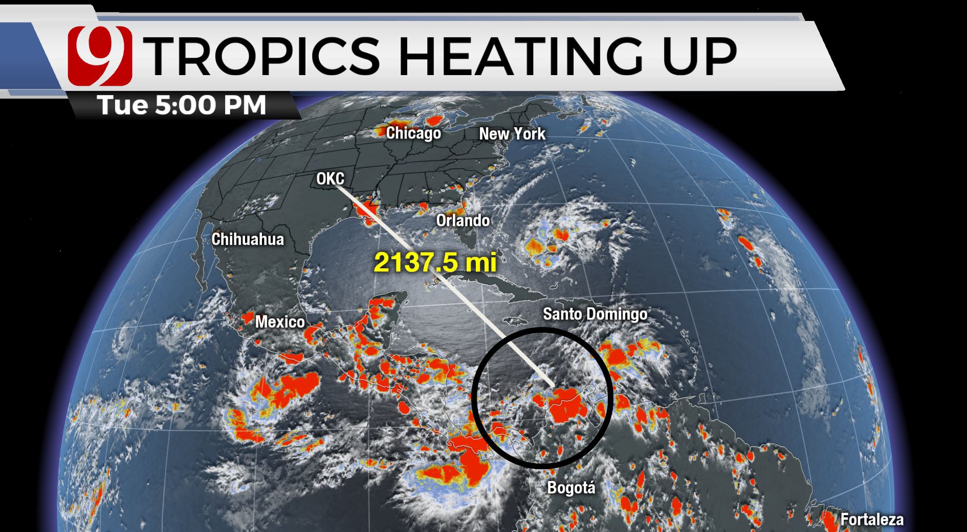 tropic heat up