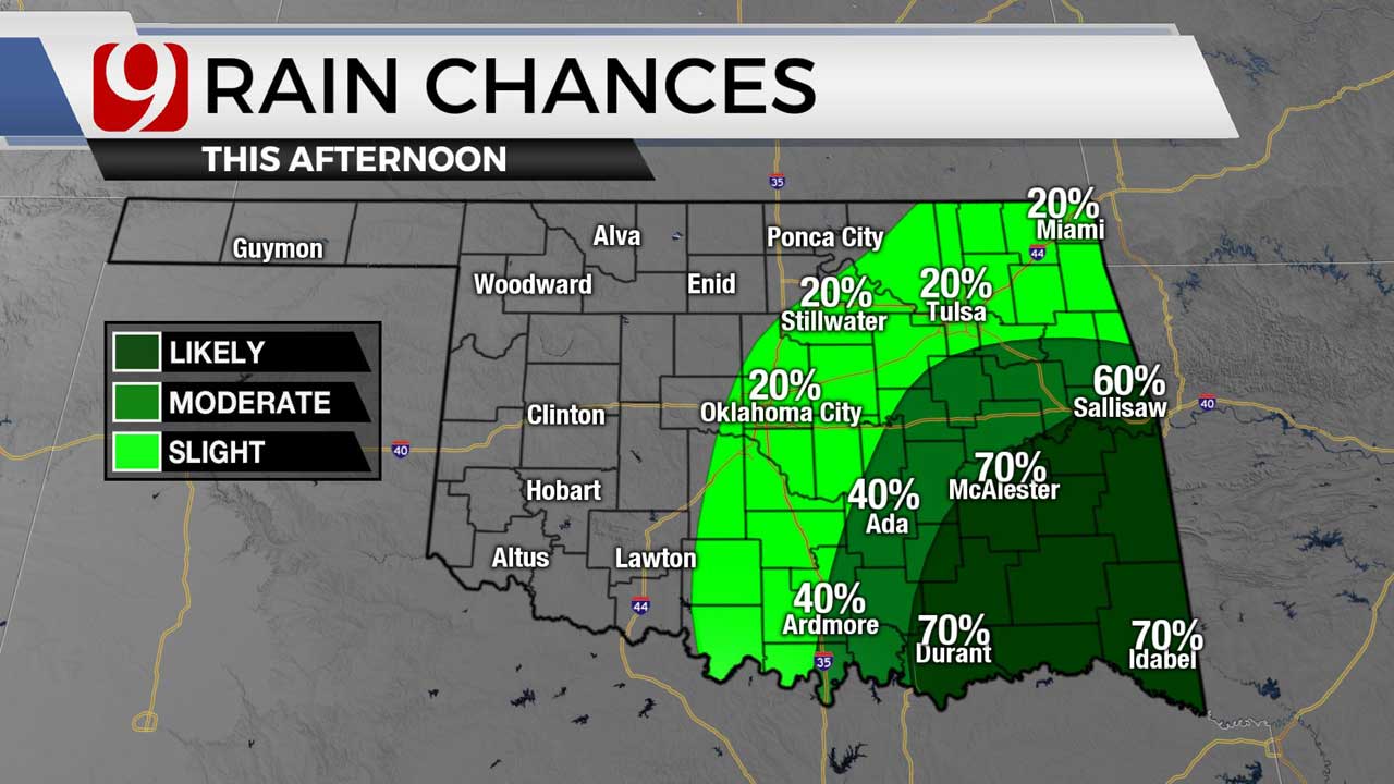 Rain chances for 6-7-21