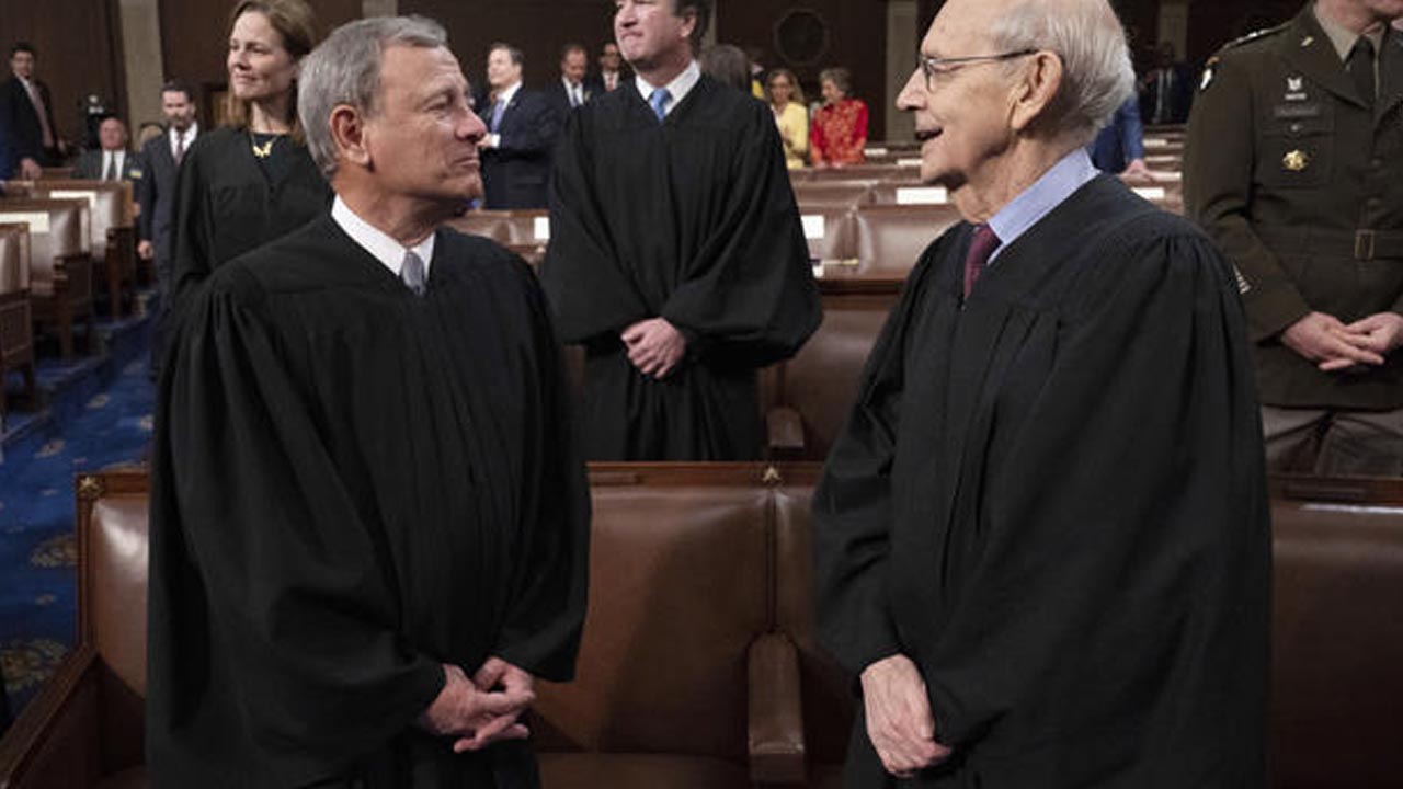 Breyer Honored By Chief Justice In Final Oral Argument Before 