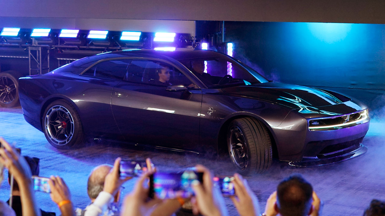 Dodge Unveils Fully Electric Version Of Charger