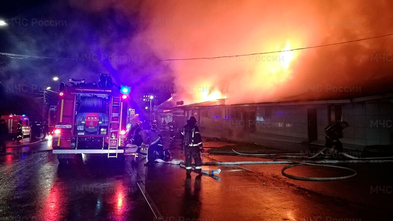 Russia Cafe Blaze North Of Moscow Kills 13, Injures 5