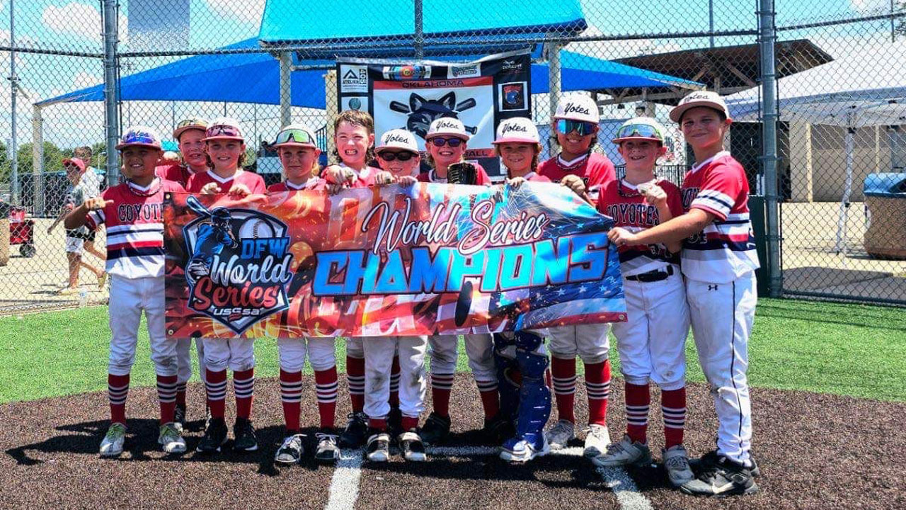 OK Coyotes Baseball Wins USSSA World Series Championship In Texas