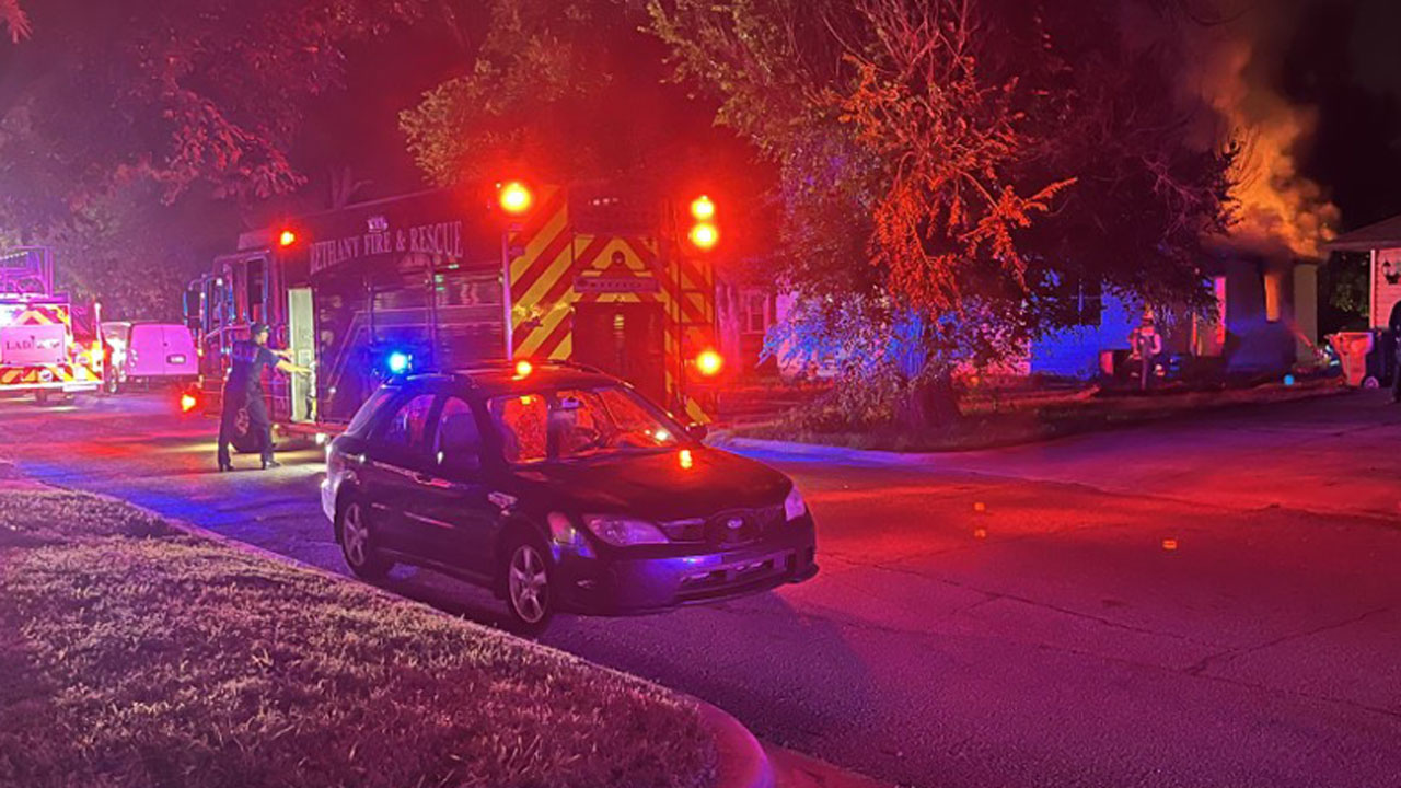 Bethany Firefighters On Scene Of House Fire Near 32nd & Peniel