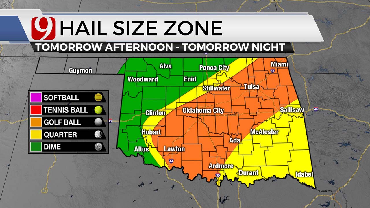 Oklahoma Wildfire Threat Wednesday, Severe Weather Thursday