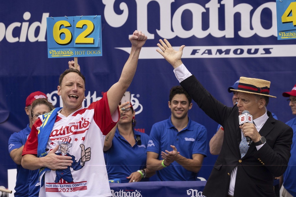 Joey Chestnut Banned From Nathan's Hot Dog Eating Contest Over Apparent Partnership With Plant-Based Brand