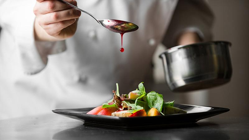 Chef creations on display
